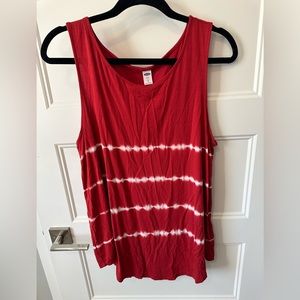 3/$15 Tie dye sleeveless high neck tank for women
